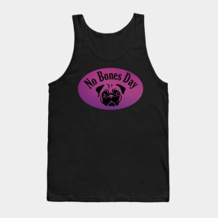 No Bones Day Purple Noodle Tank Top